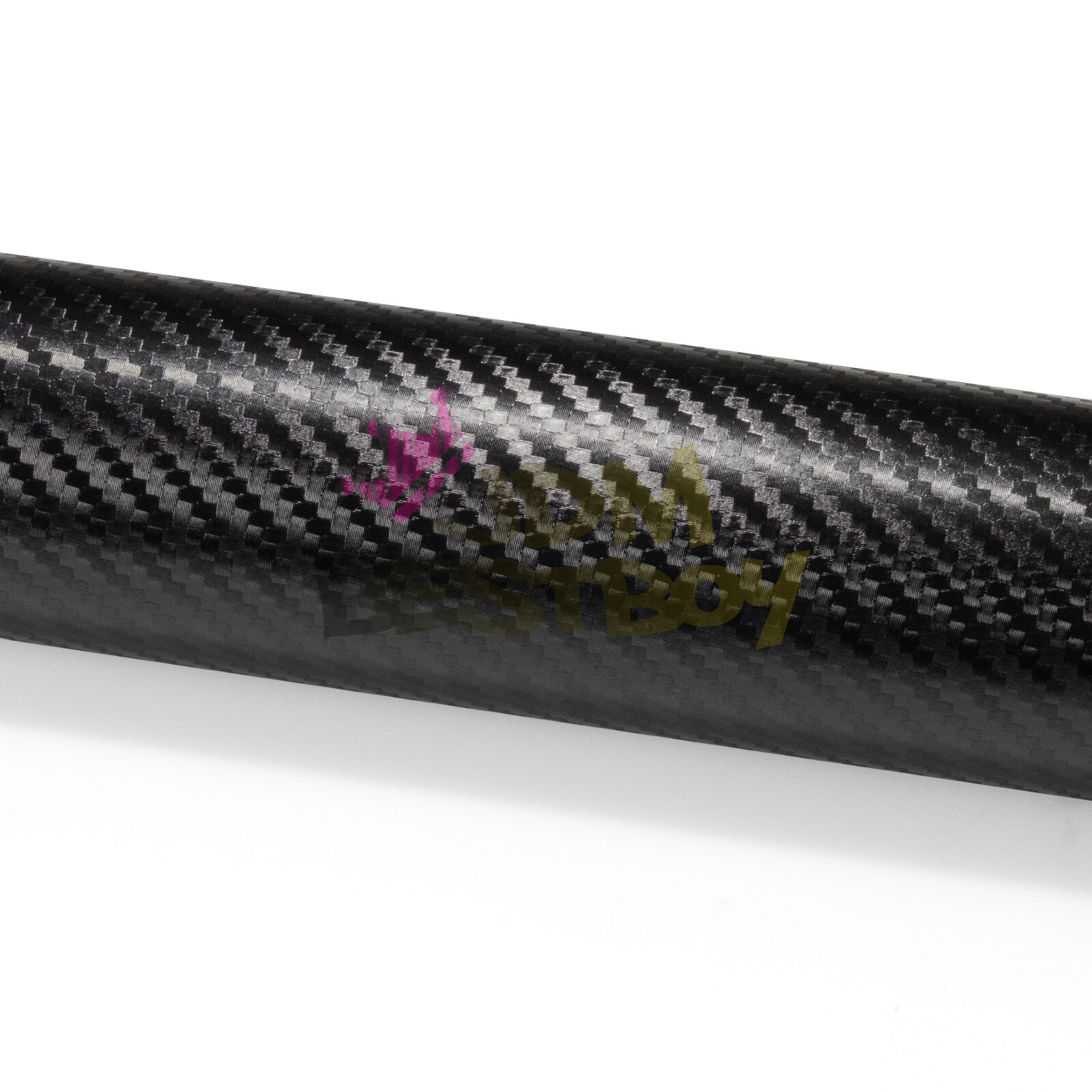 3D Carbon Fiber Shiny Black Matte Textured Vinyl Wrap Sticker Decal Bubble Free