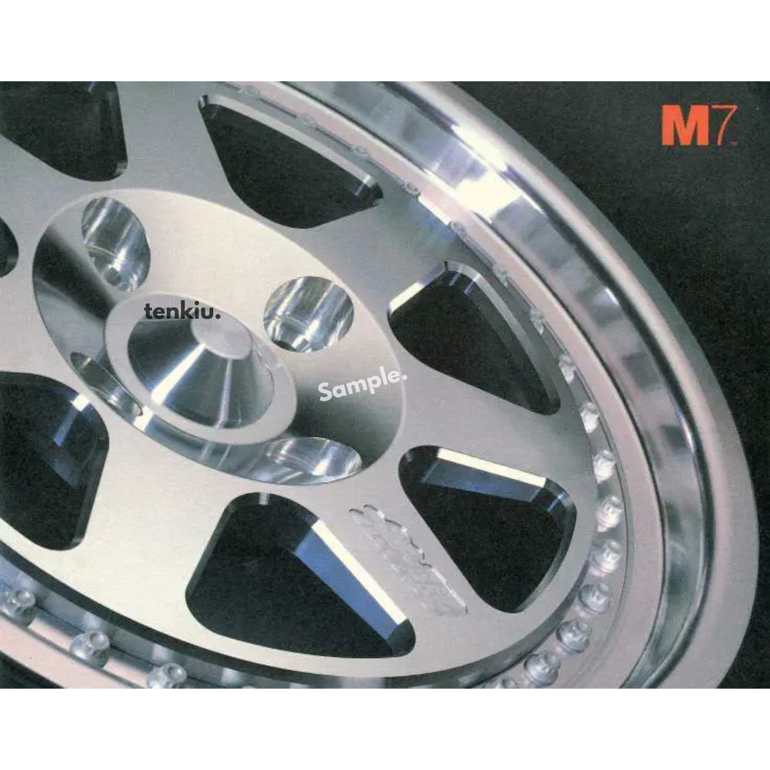8PCS OF M7 MF10 SPEC STICKER LABEL FIT WHEEL REPLACEMENT DECAL STICKER NEW SET