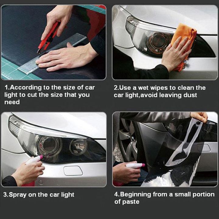 AS All Car Light Window Tint Film Roll 3-6m x 75cm 20% VLT Shade Uncut Black