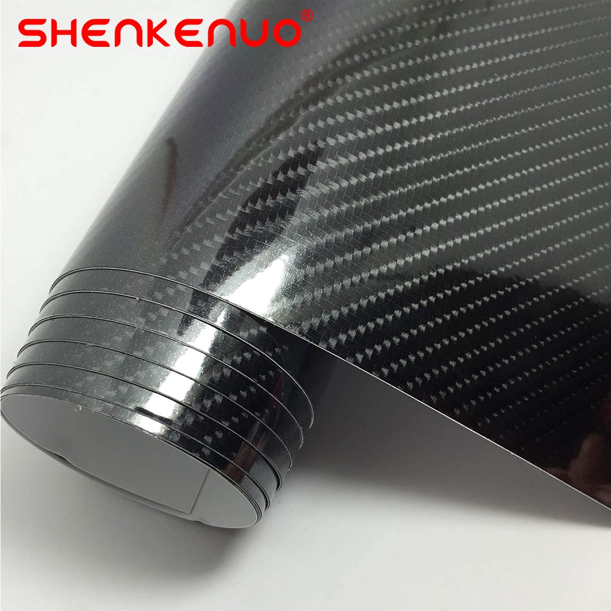 7D Waterproof Carbon Fiber Vinyl Car Wrap Sheet Roll Film Sticker Decal Paper