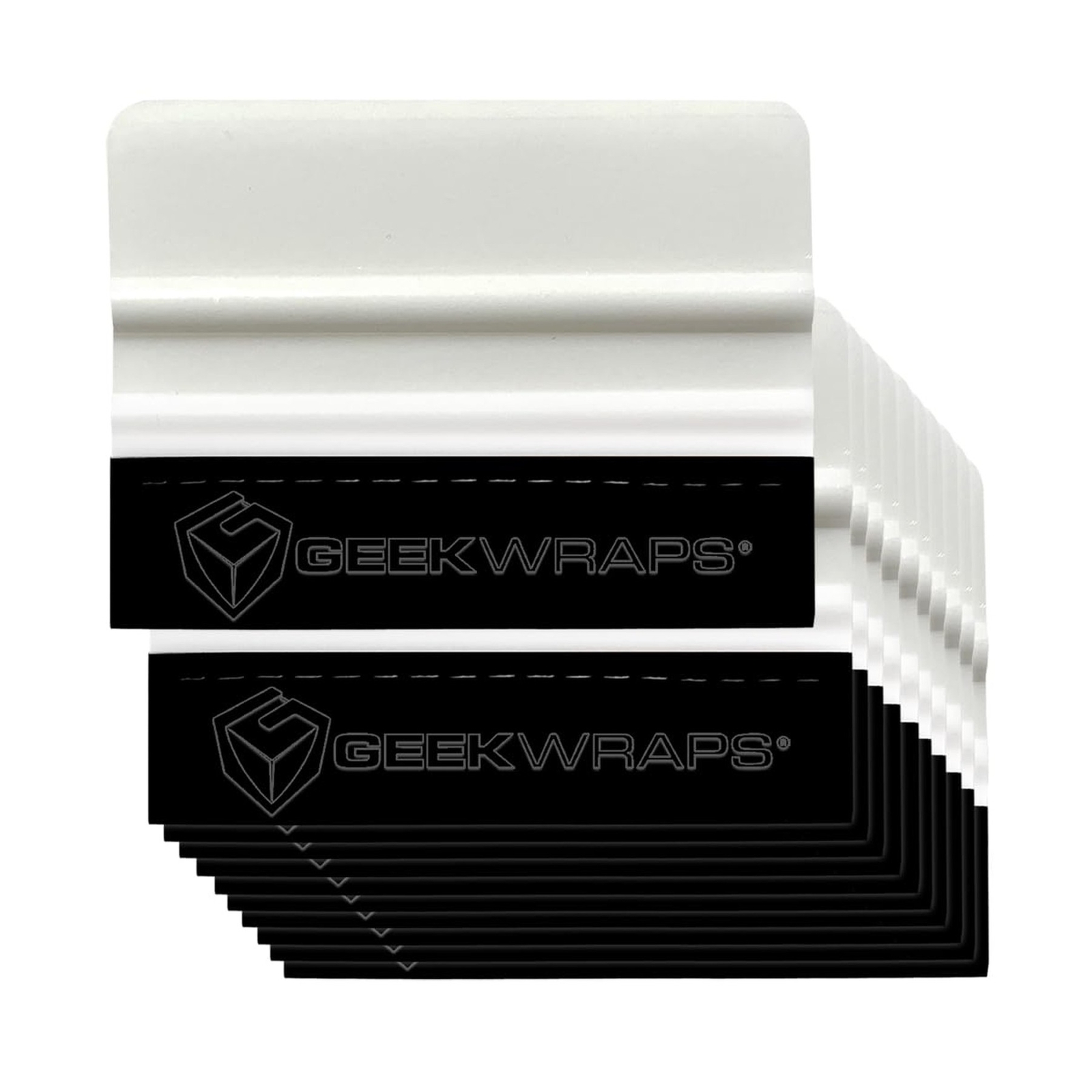 4 Inch Soft Edge Car Wrap Vinyl Applicator Squeegee 10 Pack