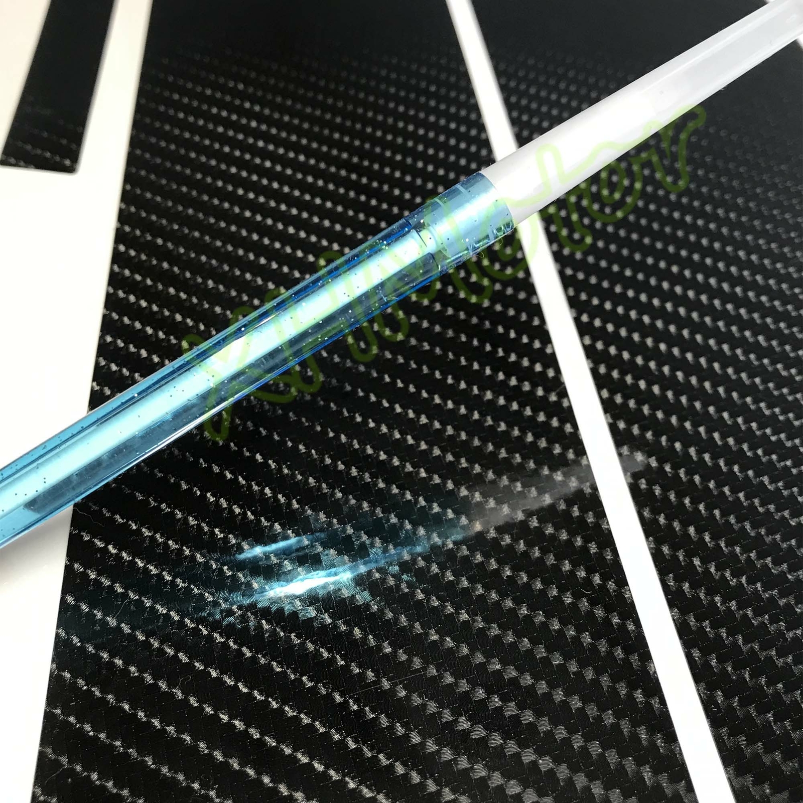 5D Carbon Fiber Window Pillar Post Trim Decal Sticker For Dodge Charger 2006-10