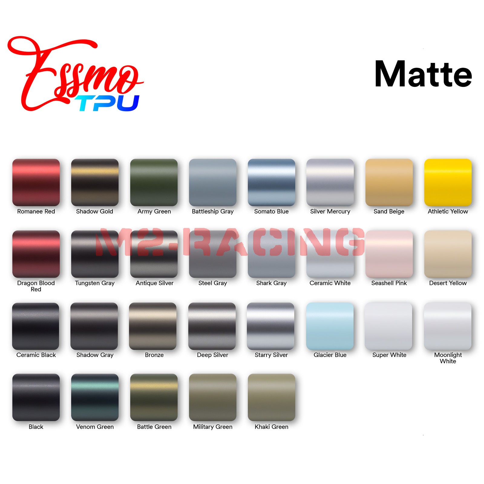 TPU Color Matte Shadow Gray PPF Paint Protection Film Dry Wet Apply Vinyl Wrap