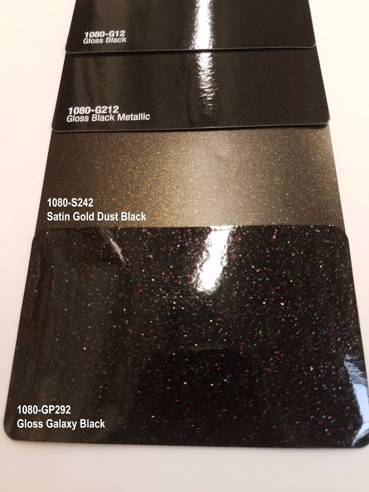 3M Gloss Satin BLACK Metallic – 2080 Series – Vinyl Car Wrap Sticker Decal Film