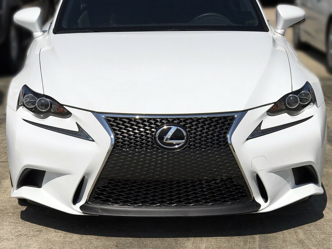 Bumper Lip Blackout Decal Overlay for 2014 2015 2016 IS250 IS300 IS350 IS Sport