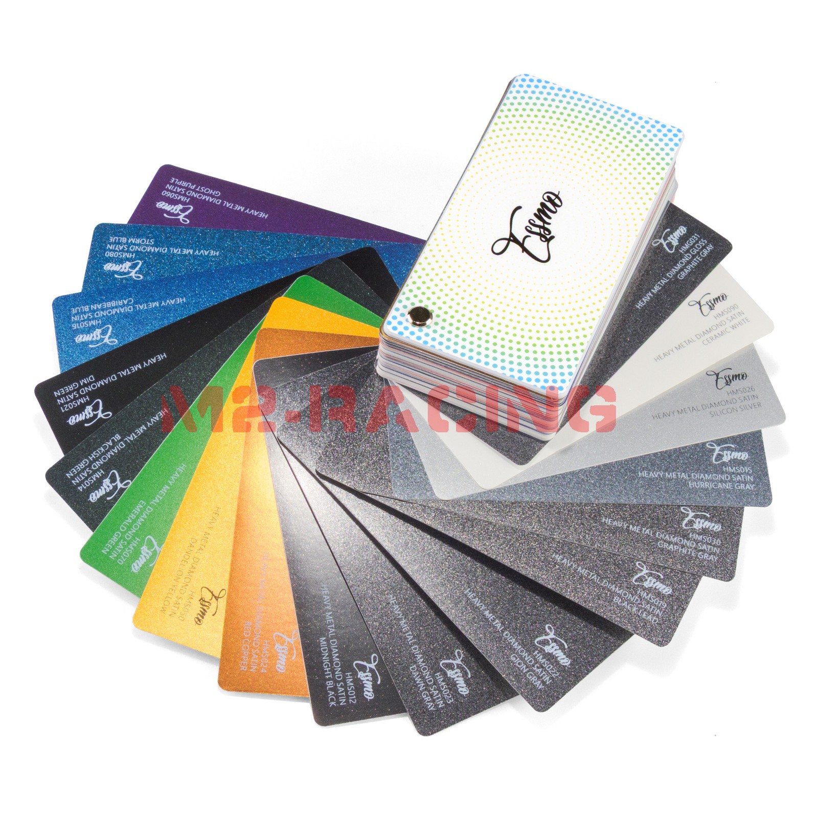 NEW ESSMO Paper Backing Swatches Sticker Deck Book Auto Wrap Vinyl Wrapping