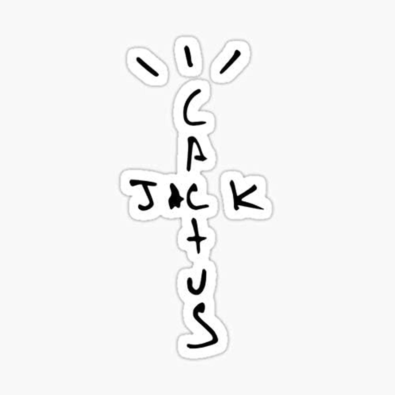 5″ Cactus Jack Vinyl Bumper Sticker