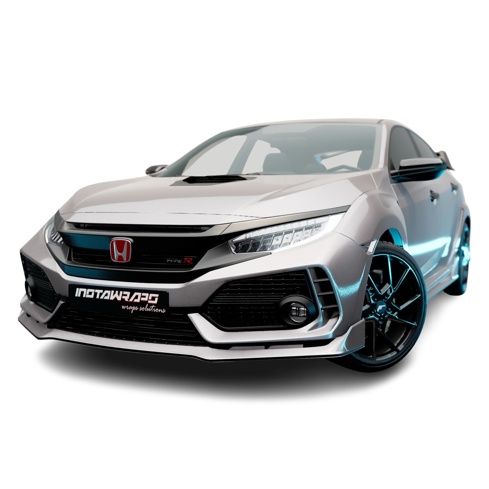 Avery Dennison SW900 Supreme Gloss Quick Silver Metallic Vinyl Car Wrap | 816-M