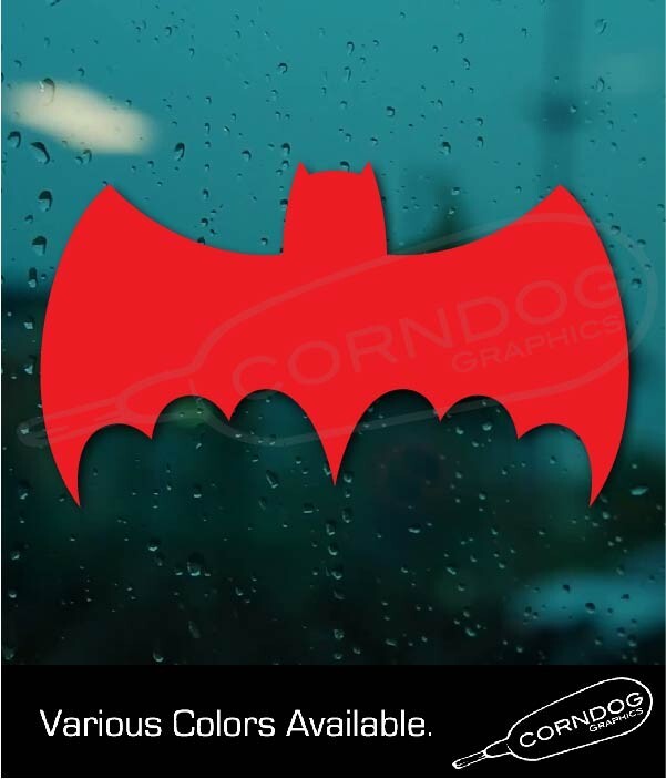 Batman 1966 STICKER VINYL DECAL JOKER DC COMICS BRUCE WAYNE