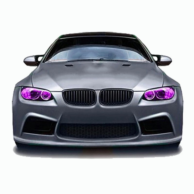 For Headlight Taillamp Transparent Purple Len Vinyl Protection Wrap Film 12″x78″