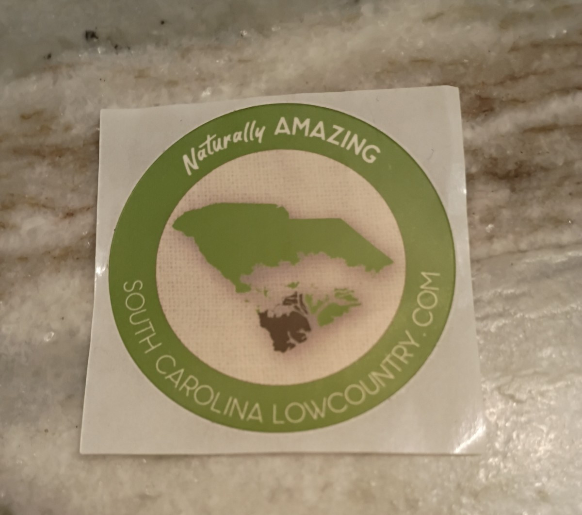 SC Lowcountry Naturally AMAZING 2″ Sticker Decal Free Shipping