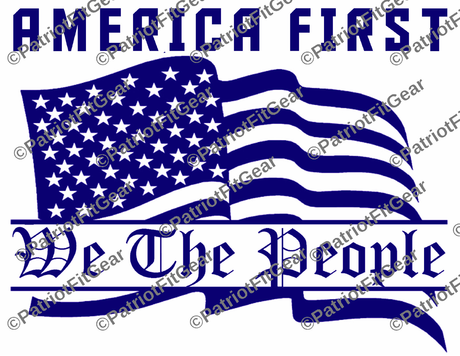 America First,We The People,Flag,Trump 2024,MAGA,Dont Tread On Me,Vinyl Decal