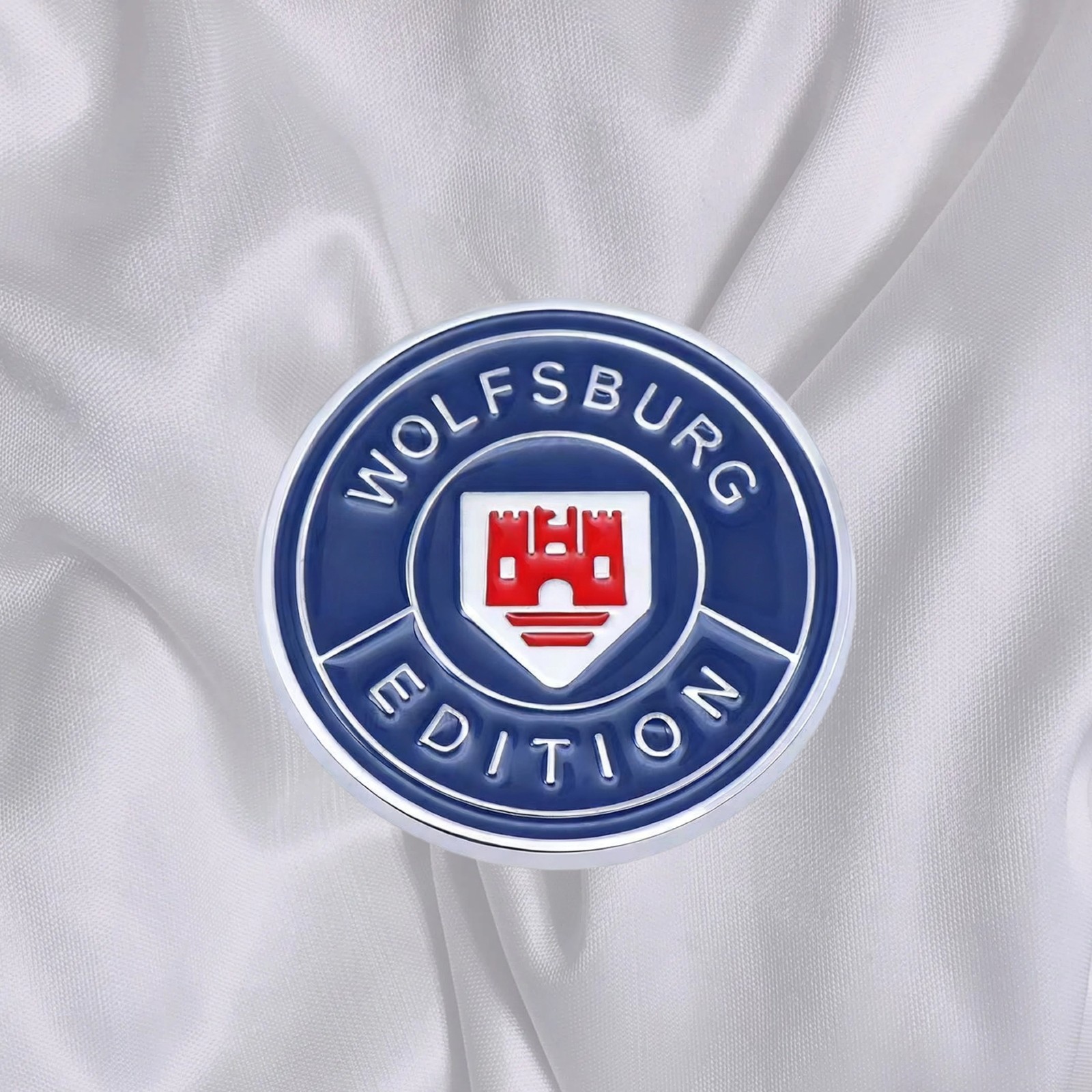 1x Metal Multiple colors For Wolfsburg Edition Trunk Fender Emblem Badge Sticker