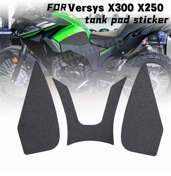 Anti Slip Fuel Tank Pad Sticker For Versys X-300 Versys-X 300 ABS X300 2017 2018