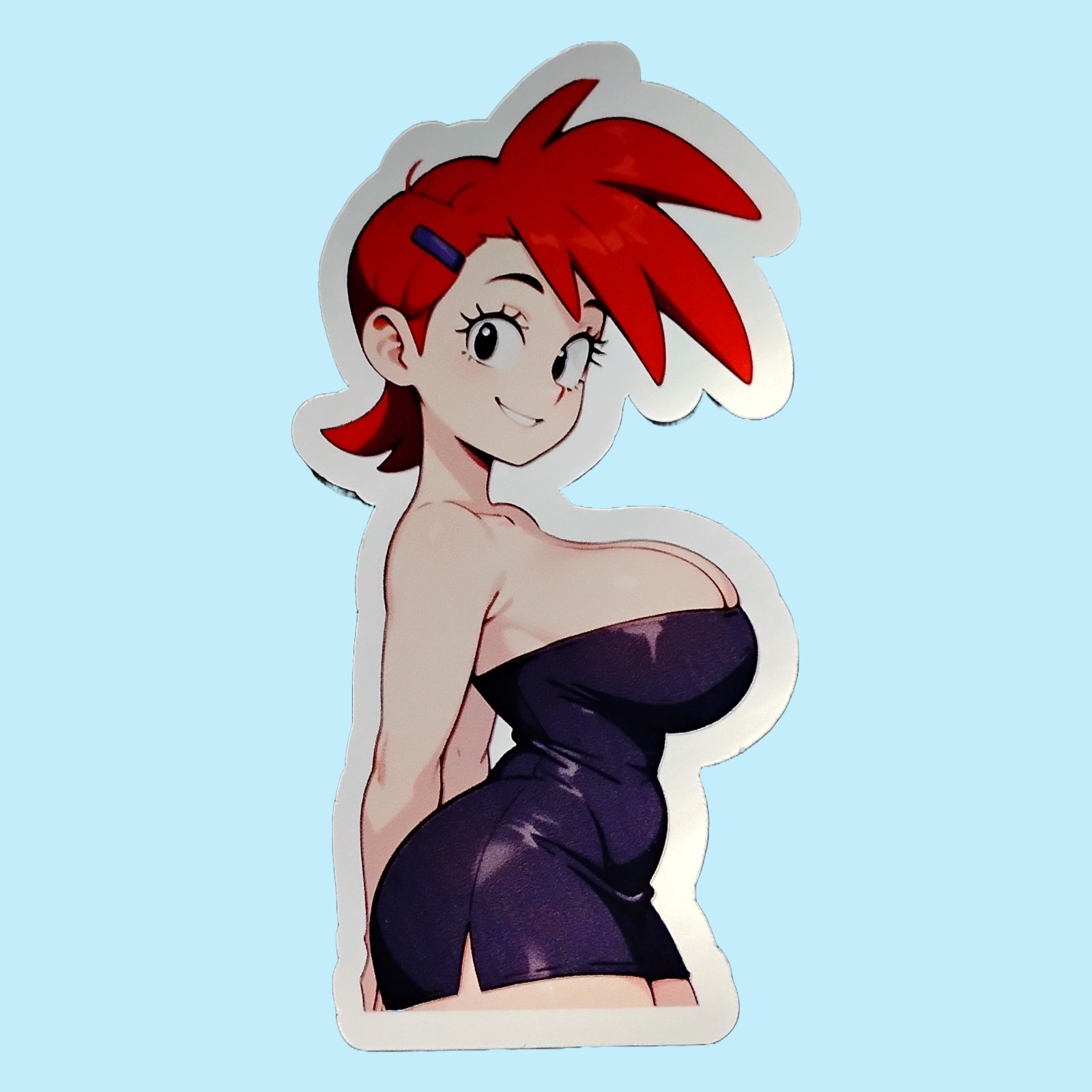 Anime Waifu Frankie Foster NSFW Vinyl Sticker Ecchi Lewd Decal 6″ 5″ 4″