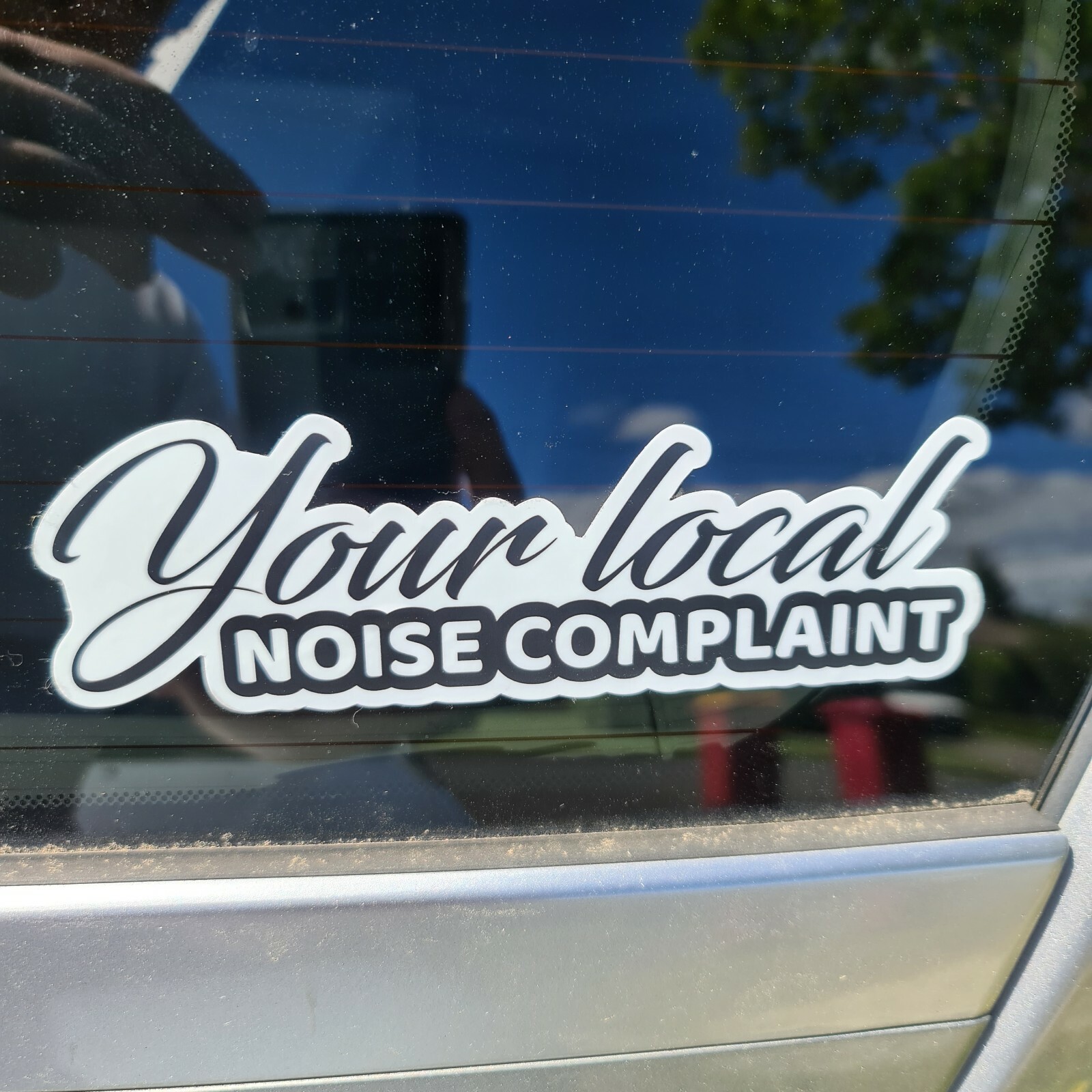 Noise Complaint 5cm/16cm Decal Sticker Funny JDM 4×4 Hoon Drift Race Car