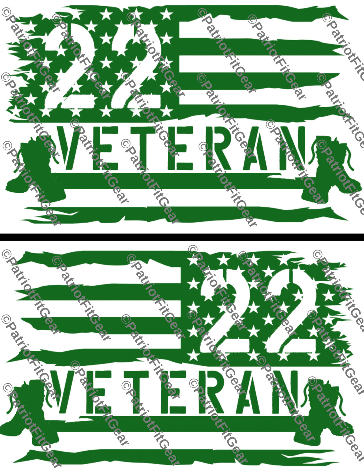 Veteran 22,PTSD The War Within,Support Our Troops,Military,Custom Vinyl Decals