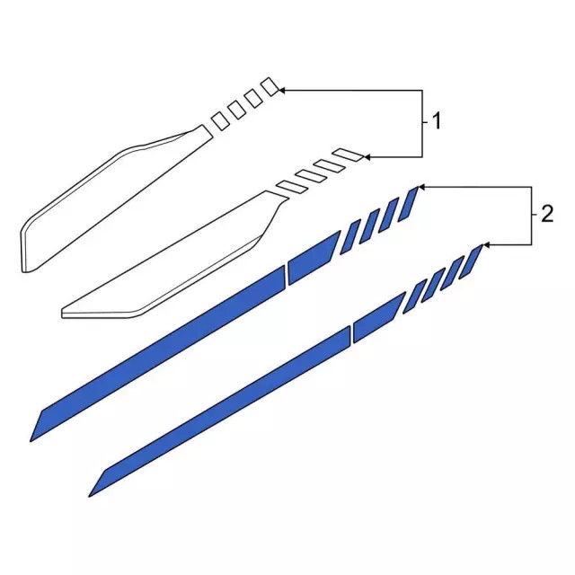 Genuine Ford Exterior Decal M1PZ-16039-AA