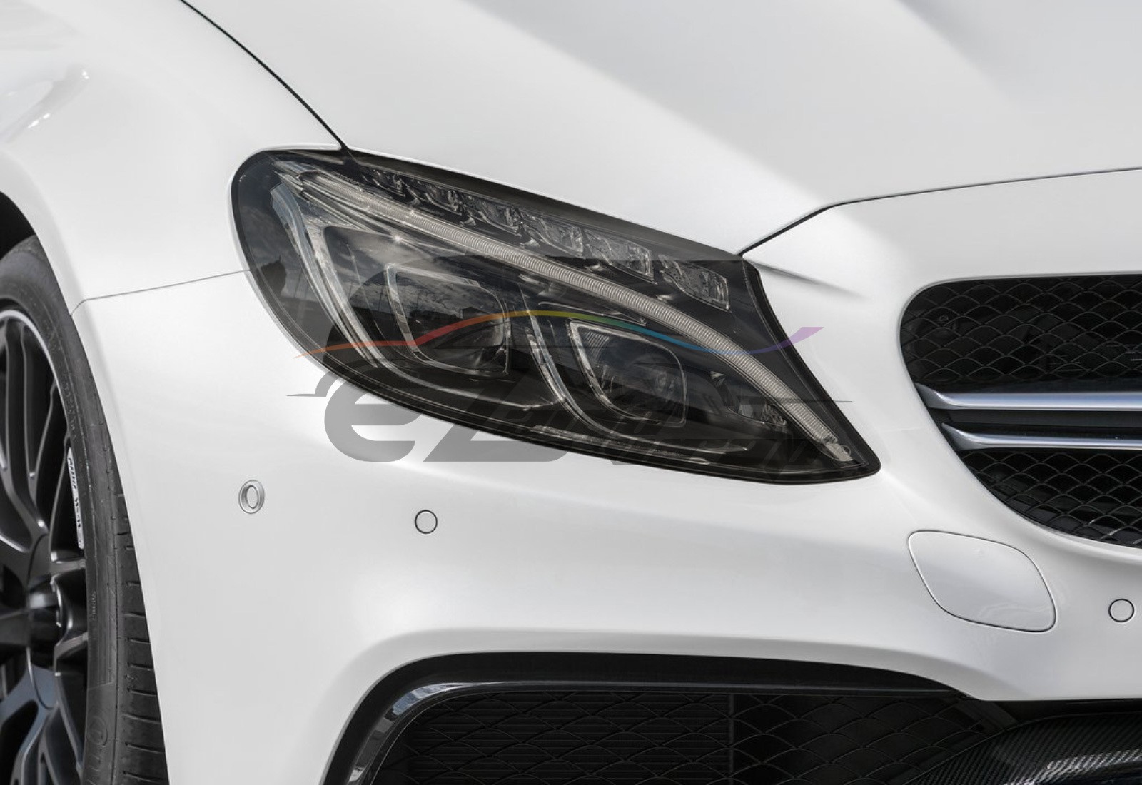 Headlight TPU Tint Gloss Light Smoke Black PPF Protection Film Tail Fog Light