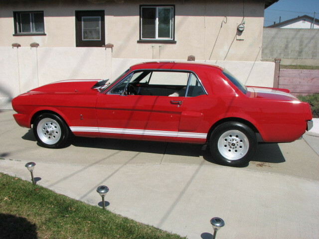 All Body Style Early 64 – 75 Mustang PLAIN Side stripes Stripe Graphics Decals