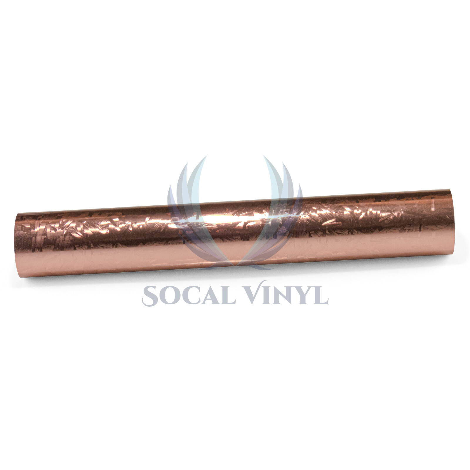 24K Chopped Forged Carbon Fiber Gloss Rose Gold Vinyl Wrap Sticker Decal Sheet