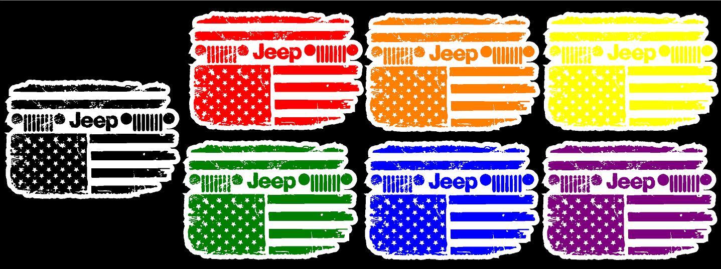 J**P Flag Decal
