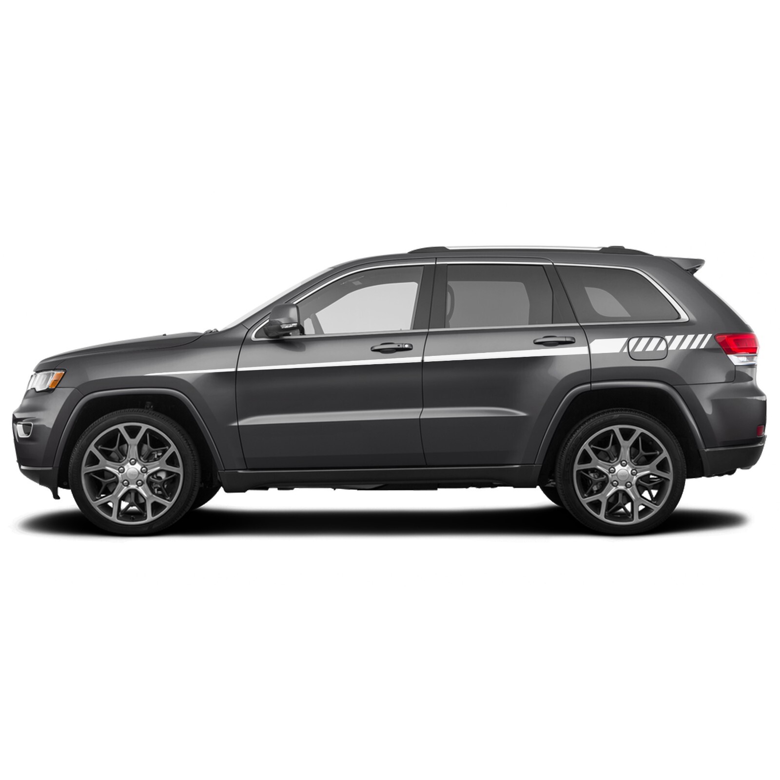 Upper door line stripe graphic sticker decal compatible with Jeep Grand Cherokee