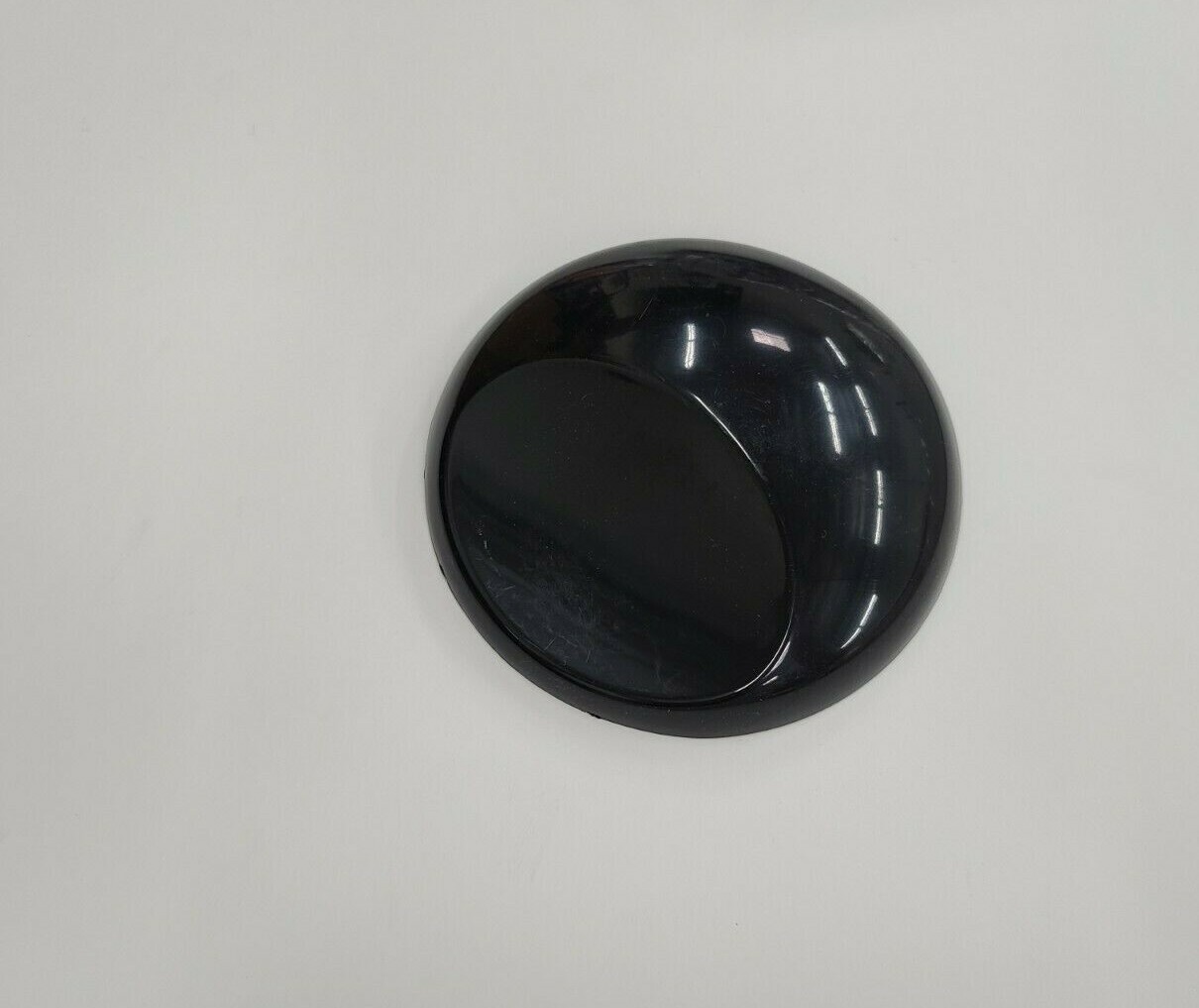 BLACK Unpainted ABS Hard Plastic Vinyl Wrapping Paint Round Display Sample Model