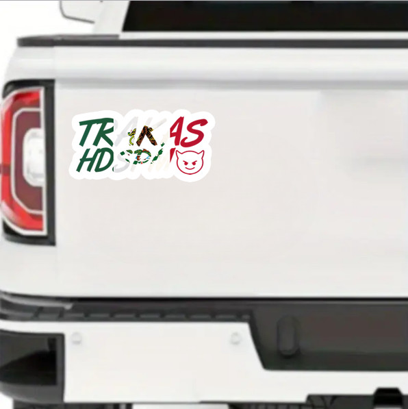 Trakas HDSPM Car Decal | Trakas Sticker | Vinyl Stickers | Mexico Flag