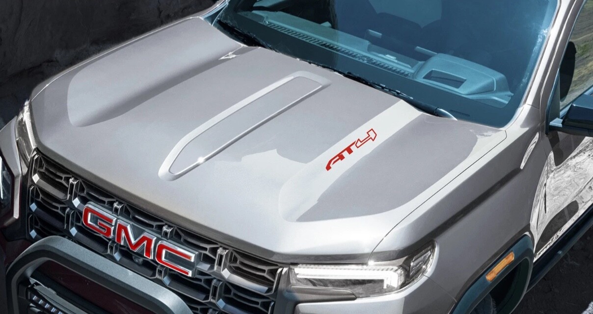 GMC Canyon AT4 Hood Lettering Decals 2023-2025 Set of 2 free shipping