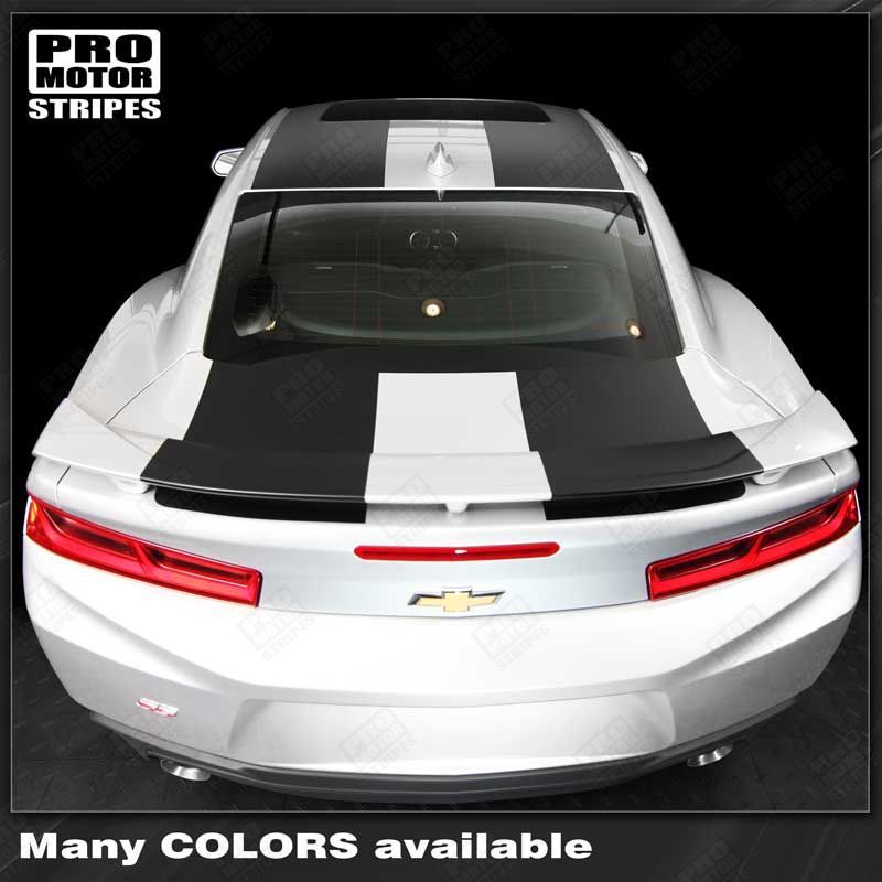 Chevrolet Camaro 2016-2023 Top and Side Stripes Complete Set (Choose Color)