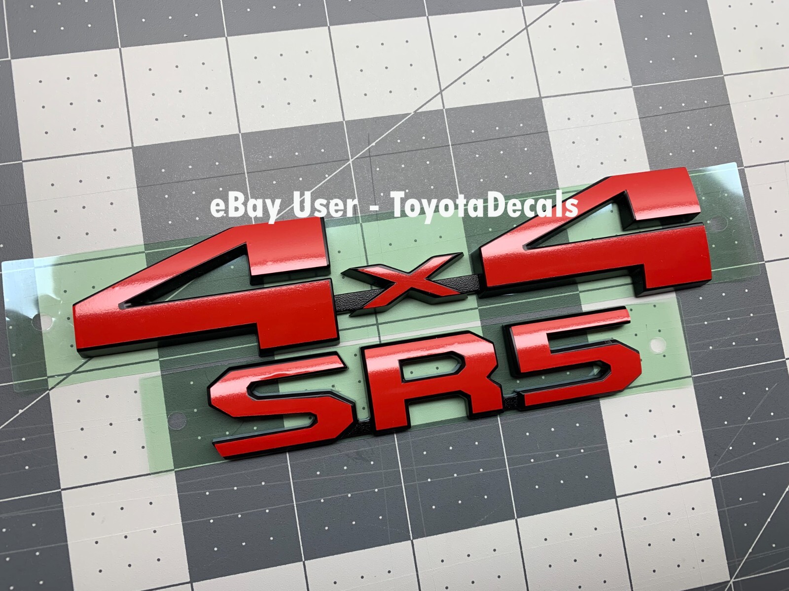 Toyota Tacoma 4×4 and SR5 Emblem Decals 2024 2025 2026