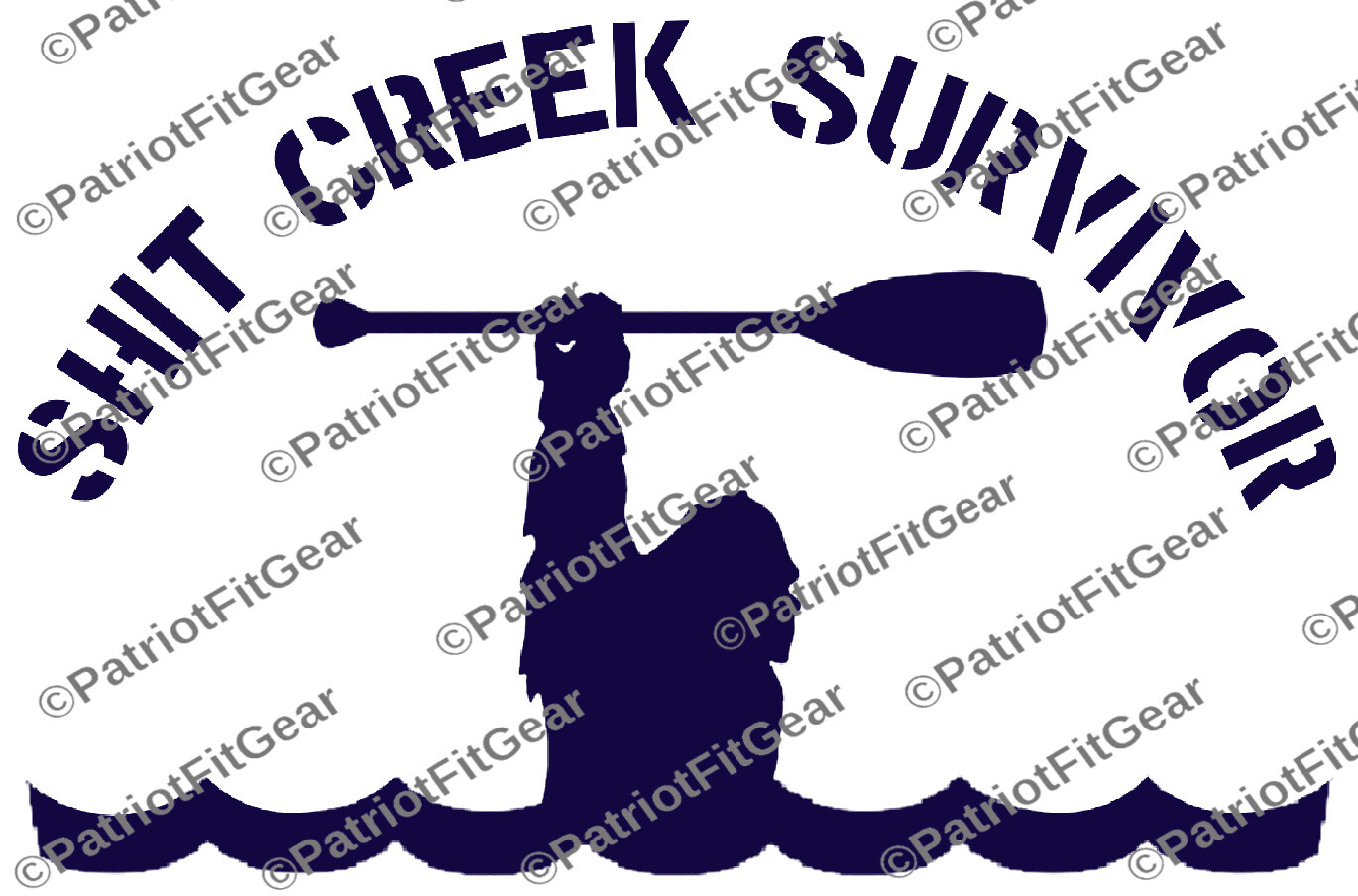 Bigfoot,Sh*t Creek Survivor,Kayaking,Canoeing,Camping,Hiking,Custom Vinyl Decal