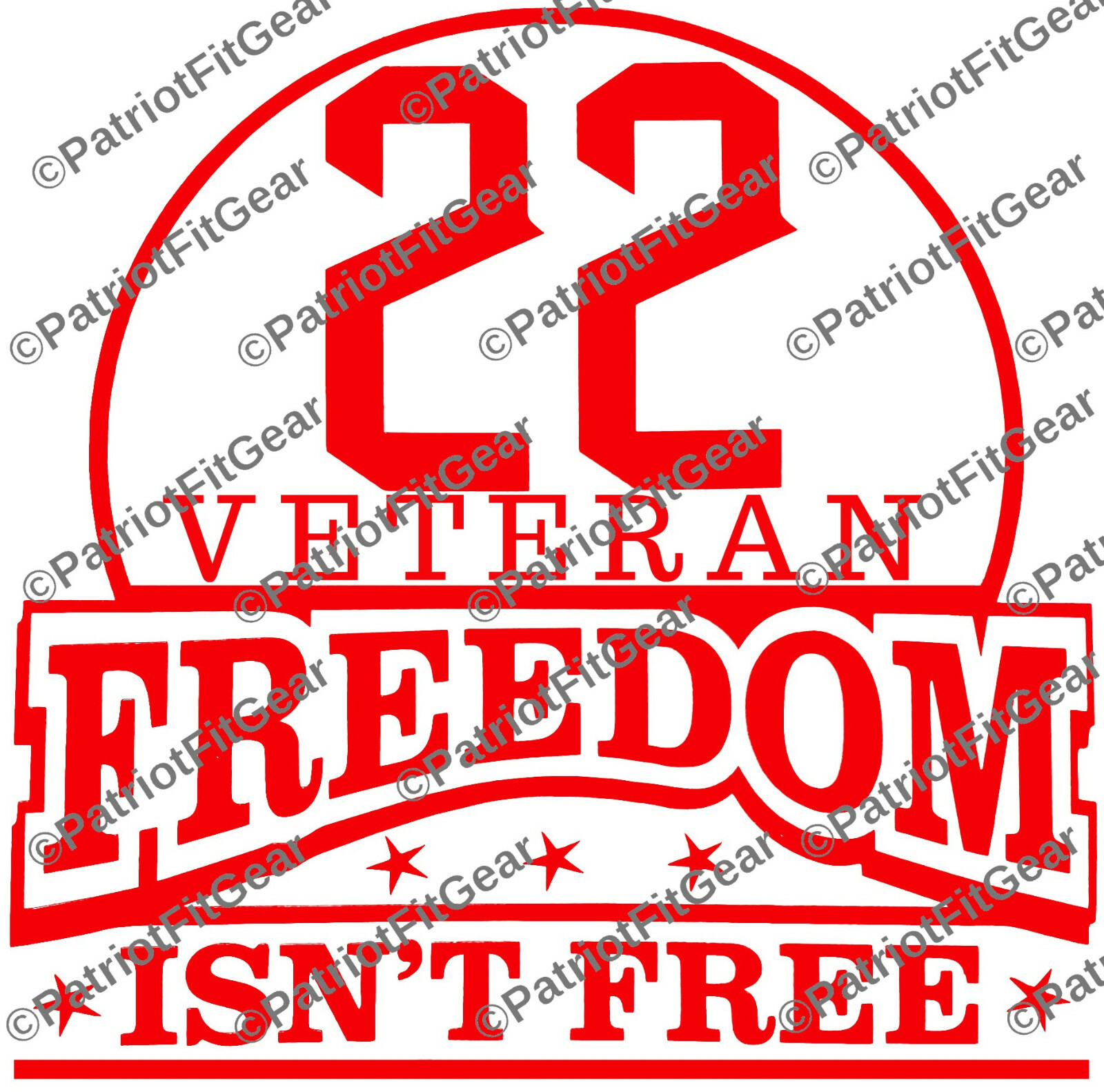 Veteran 22,PTSD Awareness,Freedom Isn’t Free,Support Our Troops,Vinyl Decals