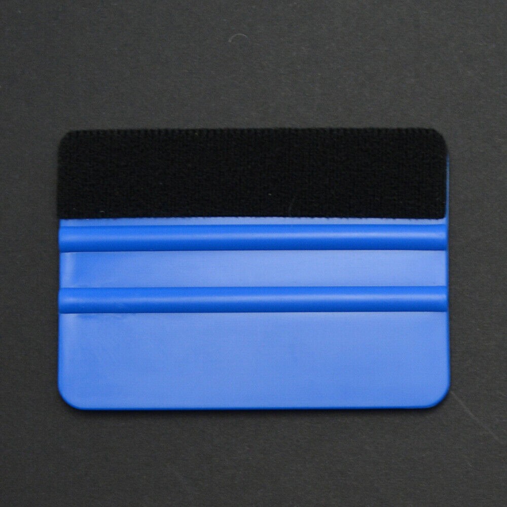 11IN1 Car Vehicle Vinyl Tools Wrap Squeegee Felt Scraper Rubber Window Tint Kit