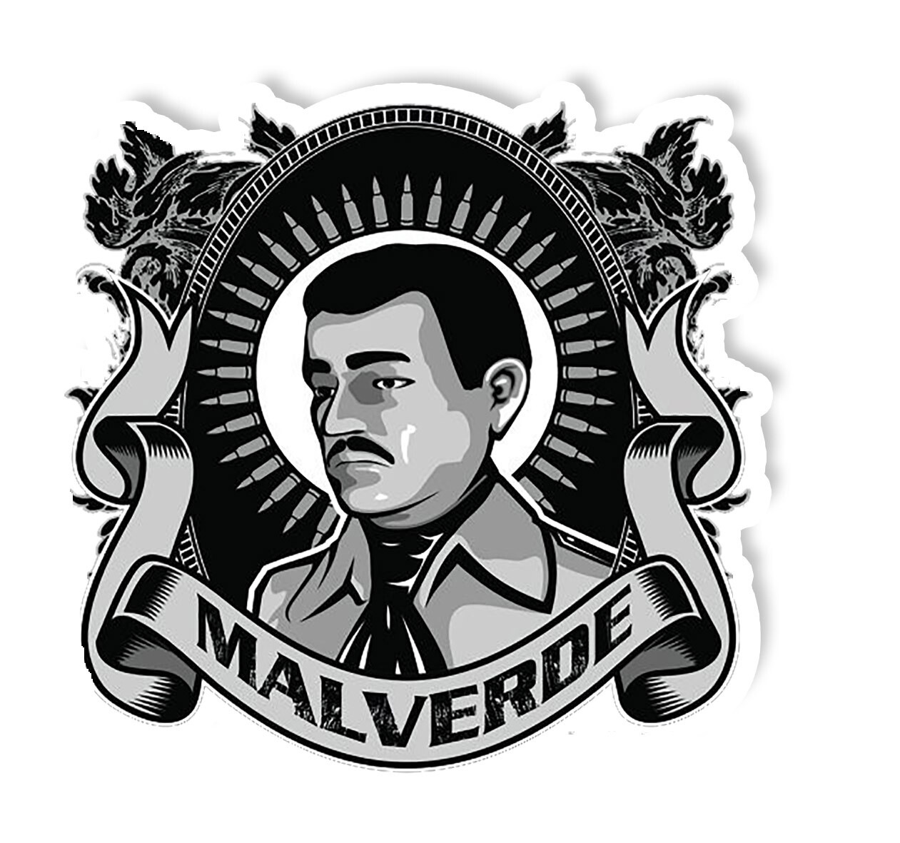 Malverde Sticker/Car Decal Multiple Sizes
