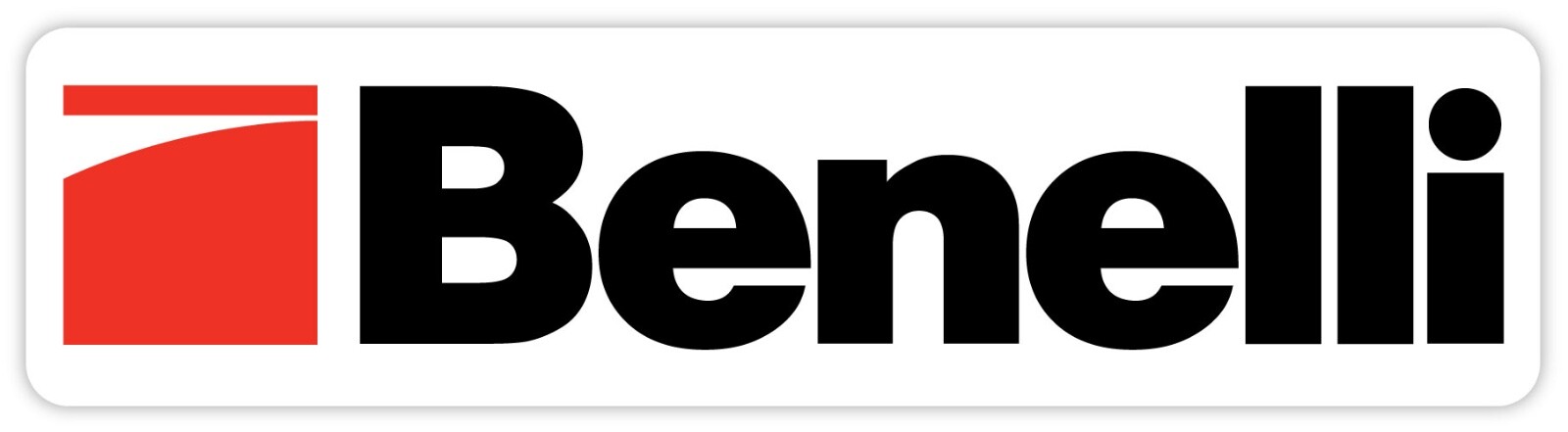 Benelli sticker decal 8″ x 2″