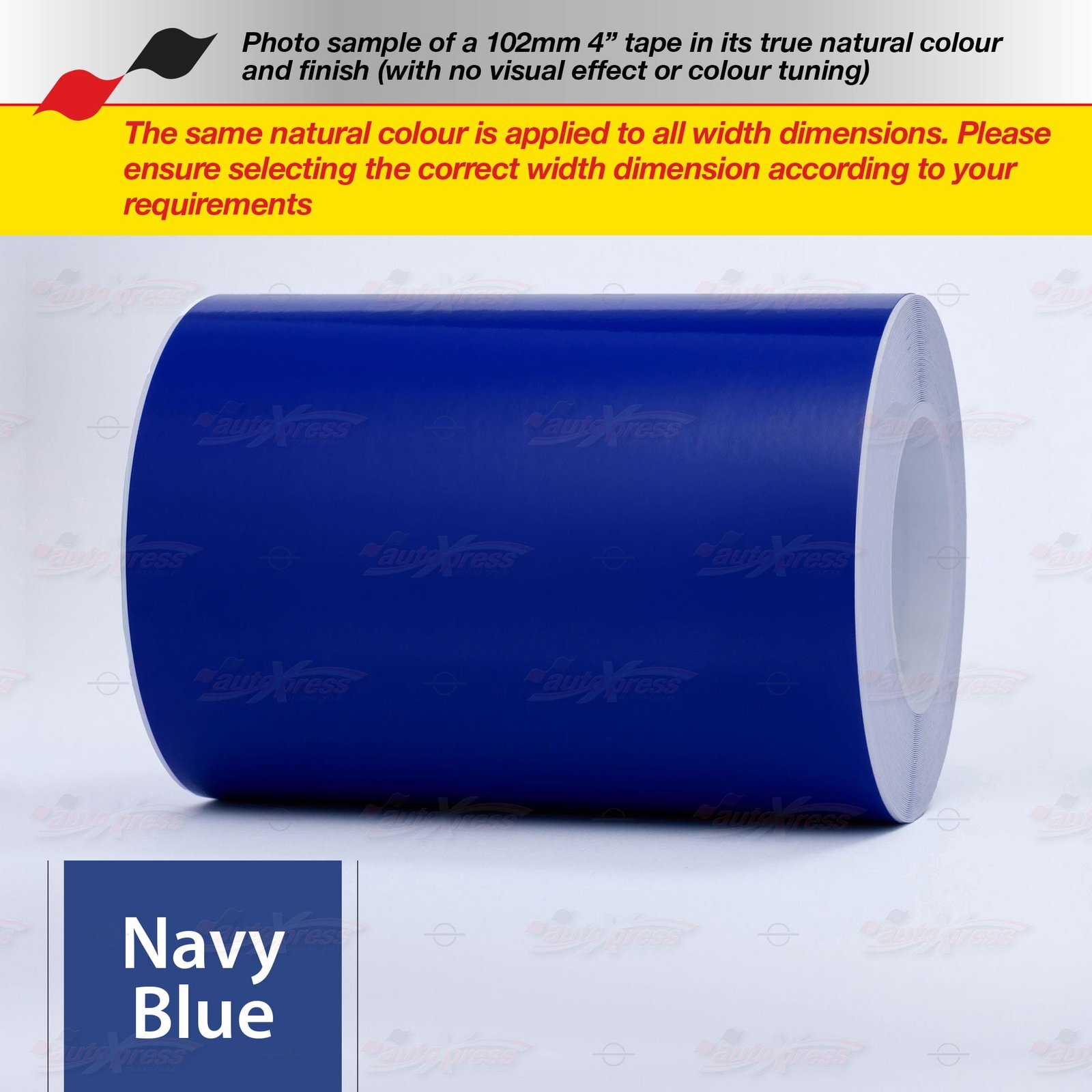 NAVY BLUE 1″ 25mm Roll PIN STRIPE Car Striping Line TAPE Decal Vinyl Sticker