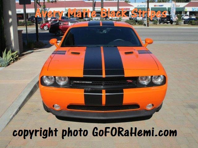 FOR Dodge CHALLENGER 08 to 14 Racing Stripes 10 INCH Vinyl Graphic Decal 36 FEET