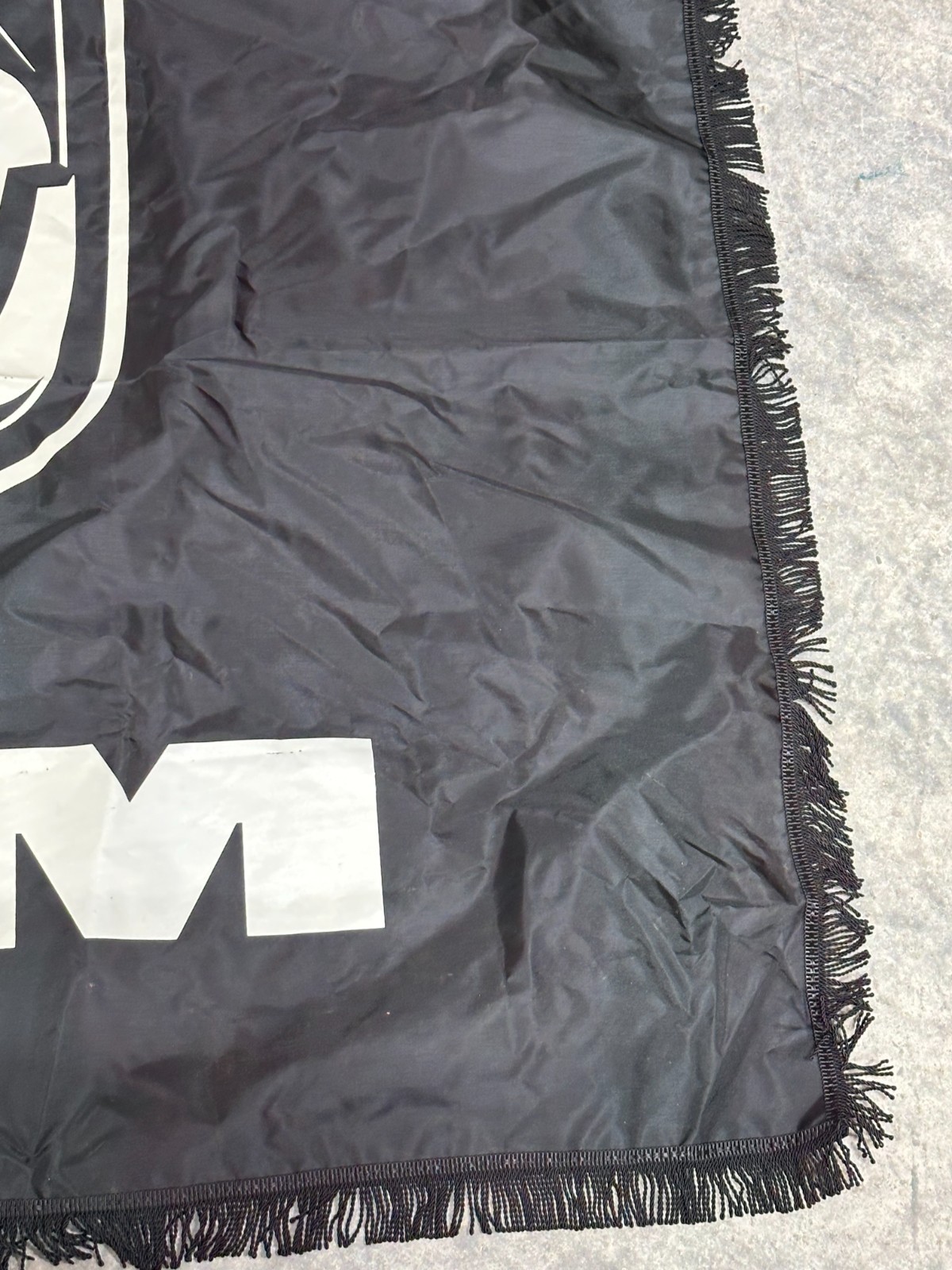 Large 4′ x 5′ Dodge Ram Black & white Logo Vinyl Banner double sided rodeo