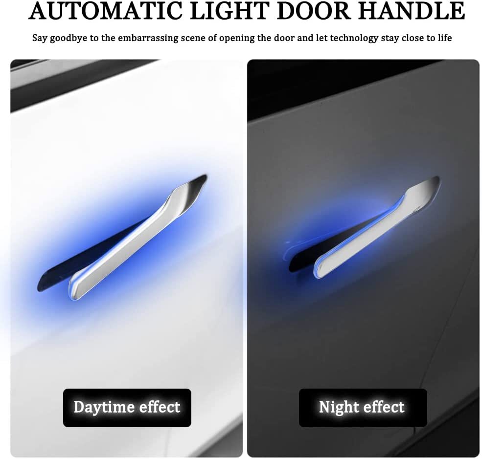 For Tesla Model 3 Y Electric Handle Electric Suction Type Door Lock 2020-2022