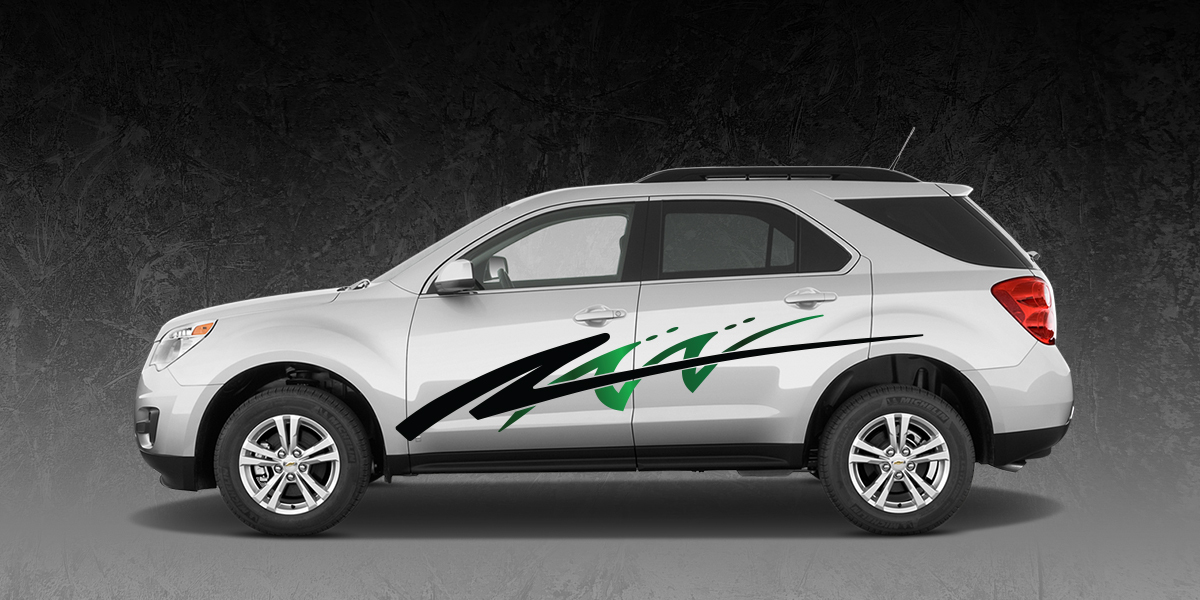 2 RV Car Truck Trailer Side Accent Decals Graphics Stripes Vinyl GPB731
