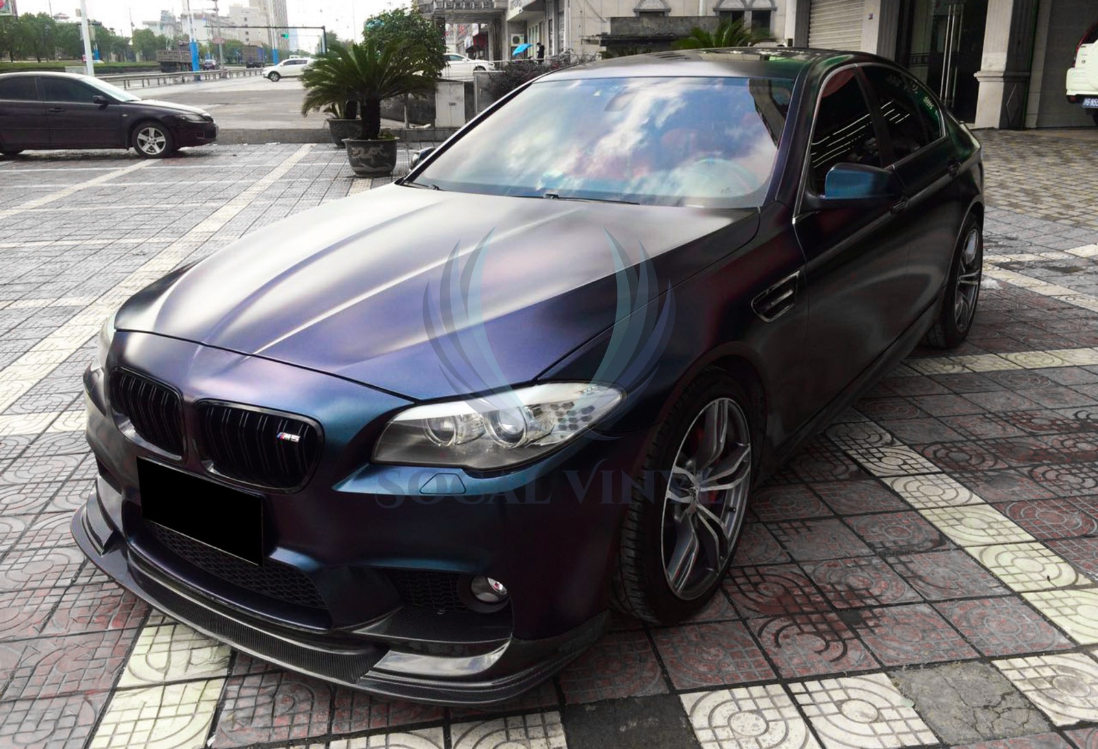 Galaxy Dust Matte Midnight Blue Metallic Car Sticker Decal Vinyl Wrap Sheet Film