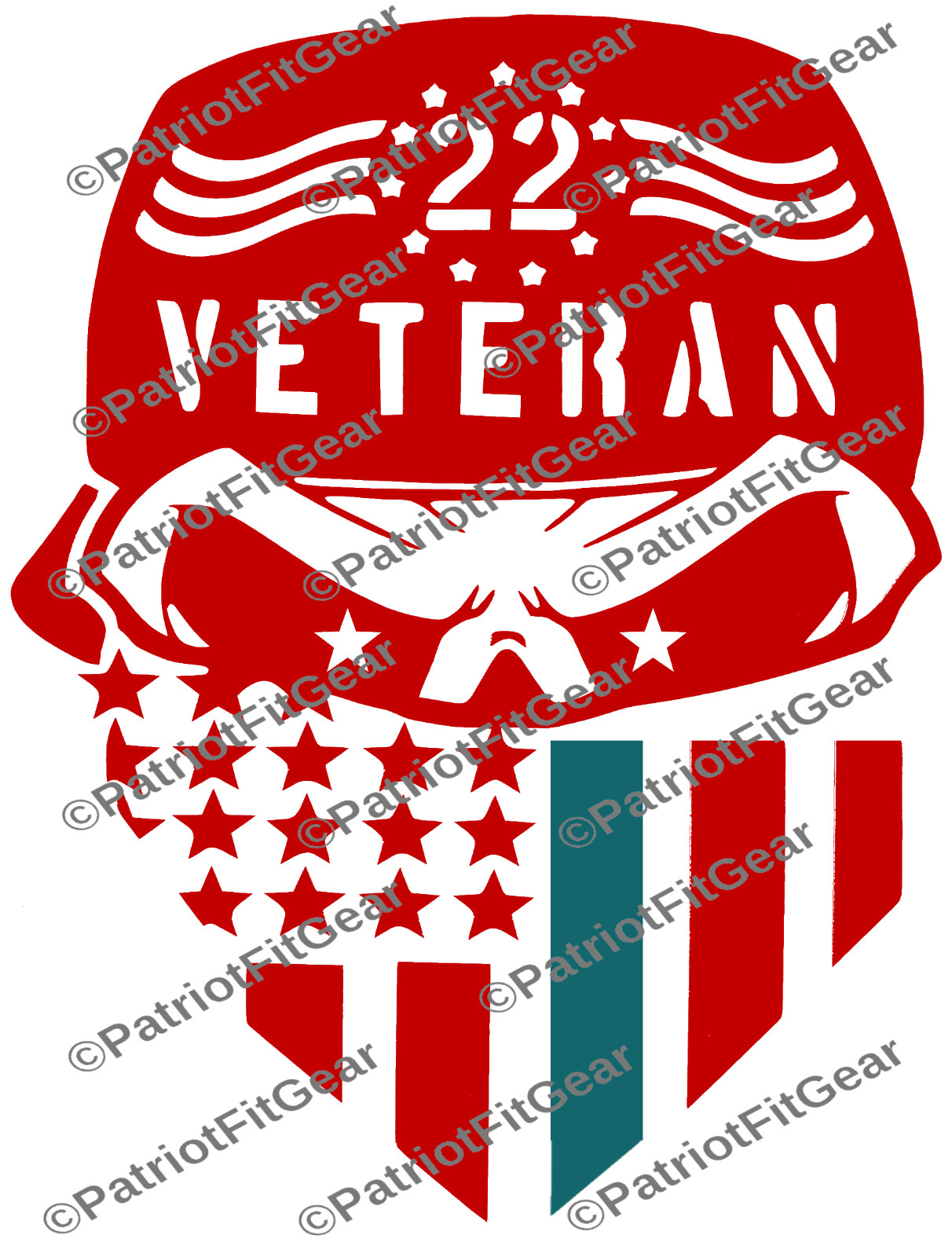 Veteran 22,Flag,Suicide Awareness,PTSD,Support Our Troops,Skull,Vinyl Decals