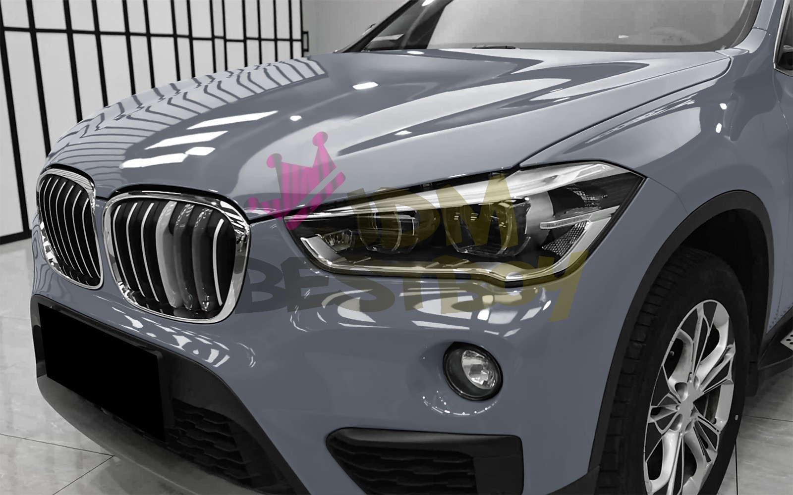 5FTx7FT PPF Paint Protection Film Gloss Gunmetal Gray Invisible Scratches Shield