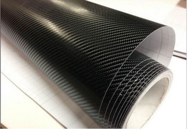 4D GloSSy Carbon Fiber Premium Vinyl Wrap Sticker Film 60″x24″ {AIR BUBBLE FREE}