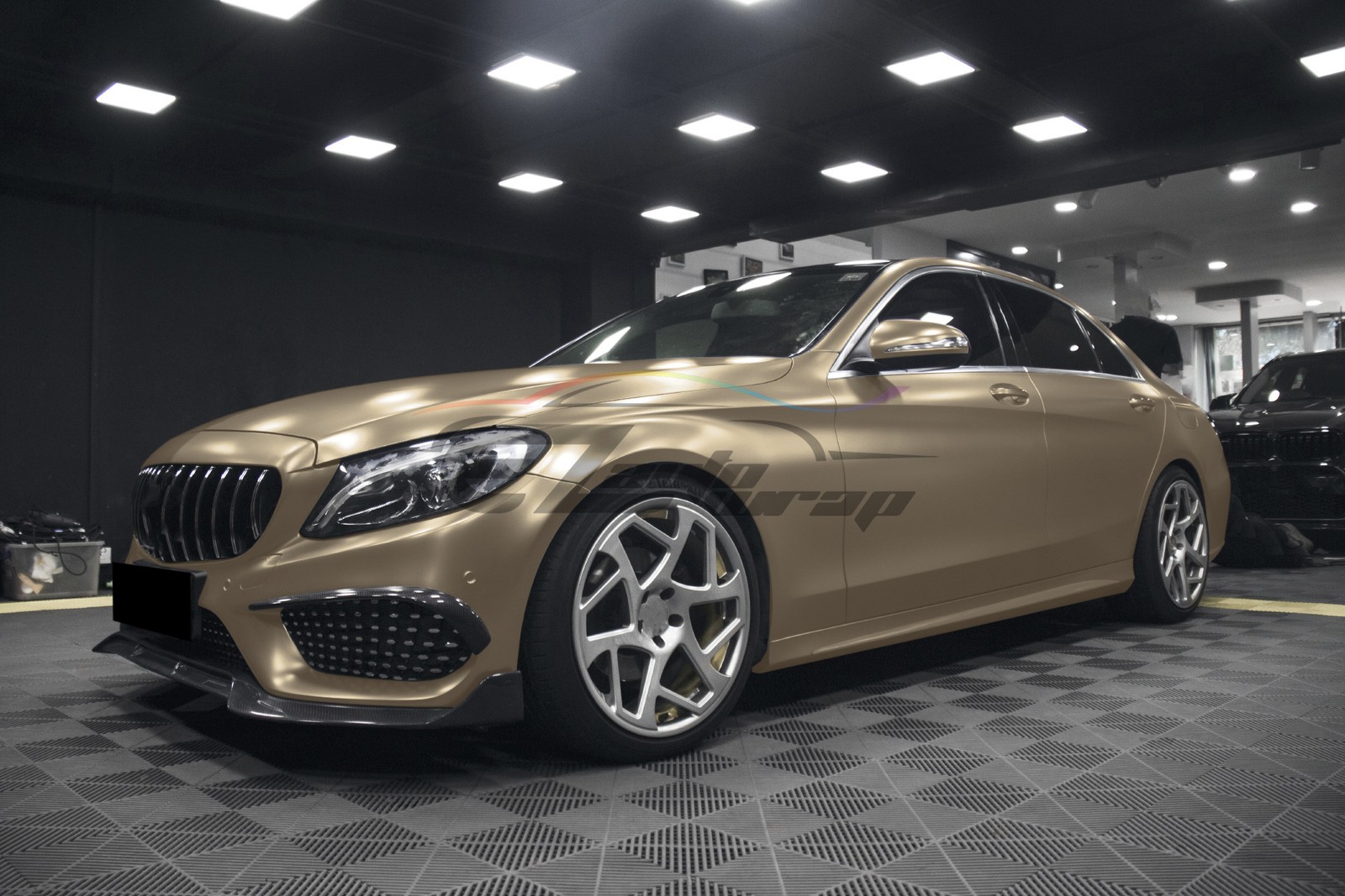 Premium Matte Metallic Satin Pearl Champagne Gold Vinyl Car Wrap Sticker Decal