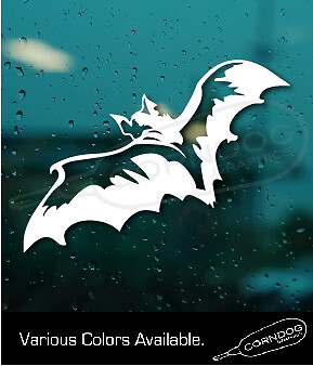 Flying Bat STICKER VINYL DECAL GOTH HALLOWEEN VAMPIRE DARK