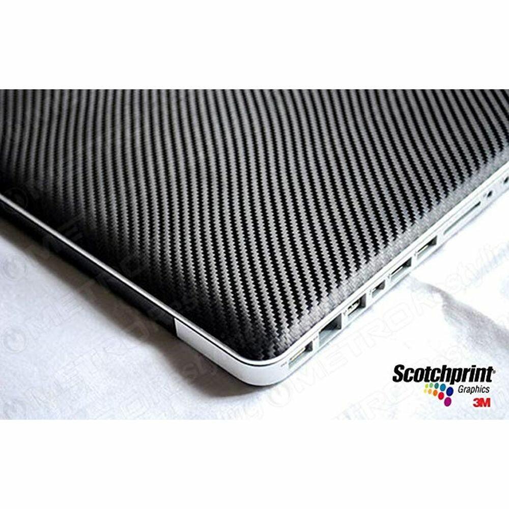 3M 2080 Scotchprint Black Carbon Fiber Vinyl Car Wrap Film | CFS12