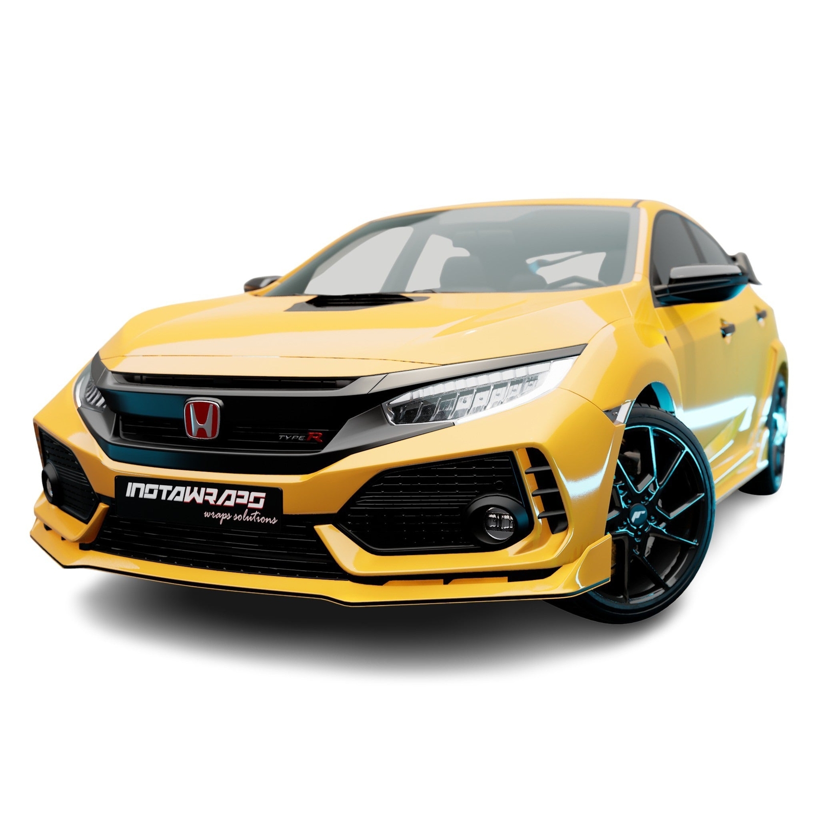 Avery Dennison SW900 Supreme Gloss Dark Yellow Vinyl Car Wrap Film | 249-O